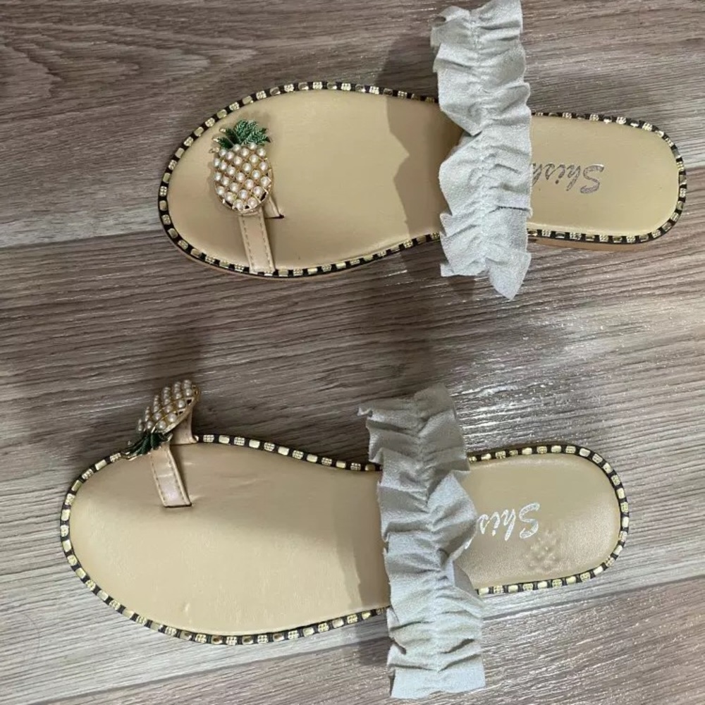Ruffle Sandals